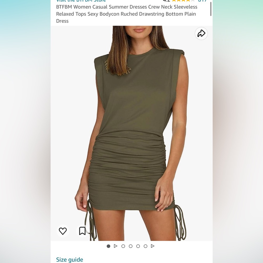 Women’s sleeveless dress-Sz L NWT